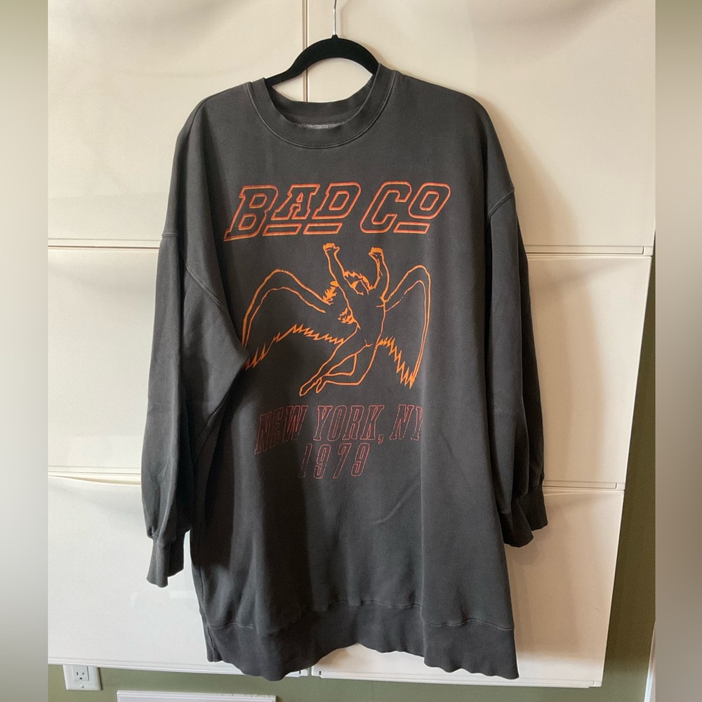 Grey Led Zeppelin Bad and Co dress